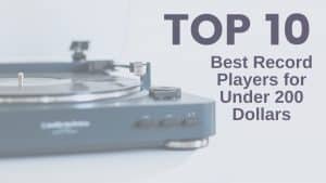 Top 10 | Best Record Players for Under 200 Dollars in 2025