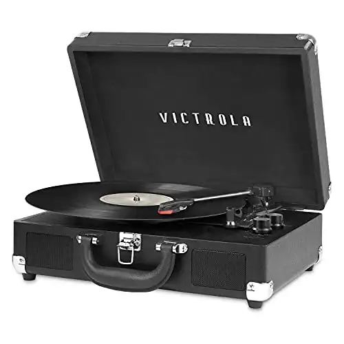 Victrola Vintage 3-Speed Suitcase Record Player