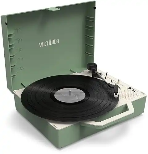 Victrola Re-Spin Sustainable Suitcase Turntable