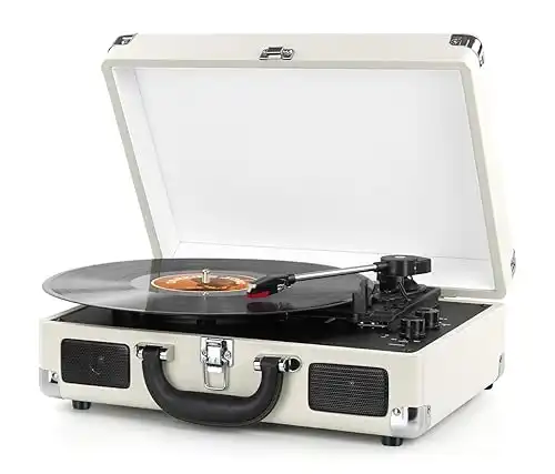 DigitNow Wireless Suitcase Turntable