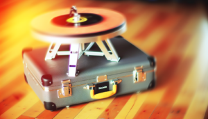 Tanlanin Suitcase Turntable