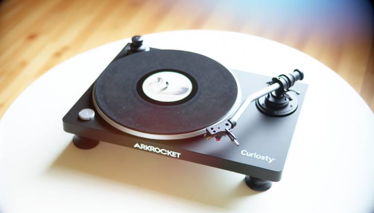 Arkrocket Curiosity Turntable