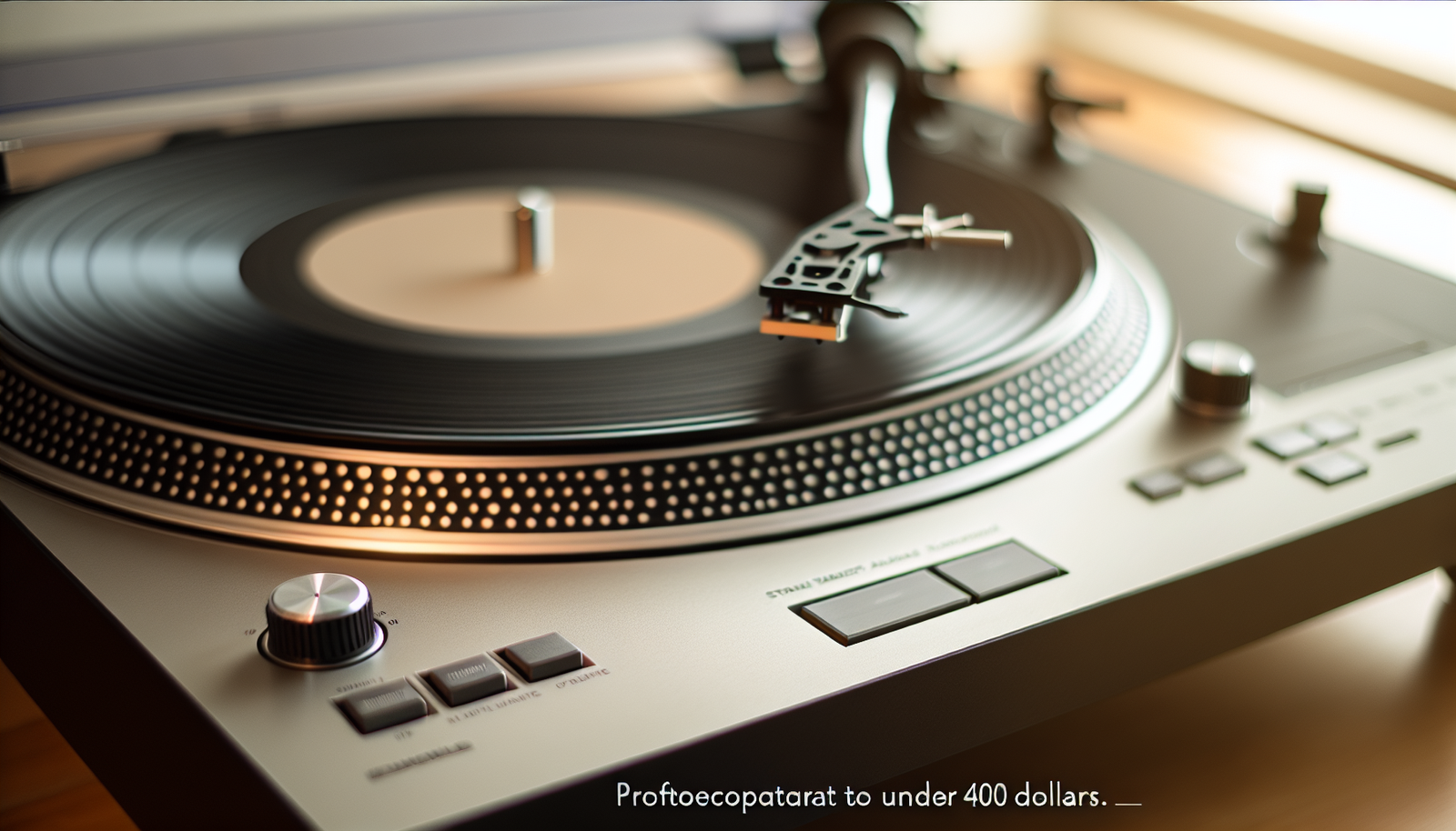 Turntables Under 400 Dollars