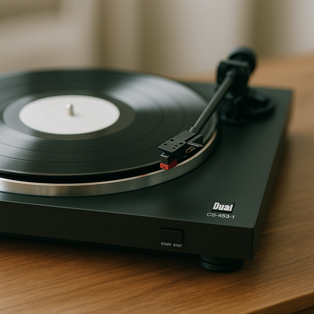 Dual CS 435-1 Semi-Automatic Belt-Drive Turntable