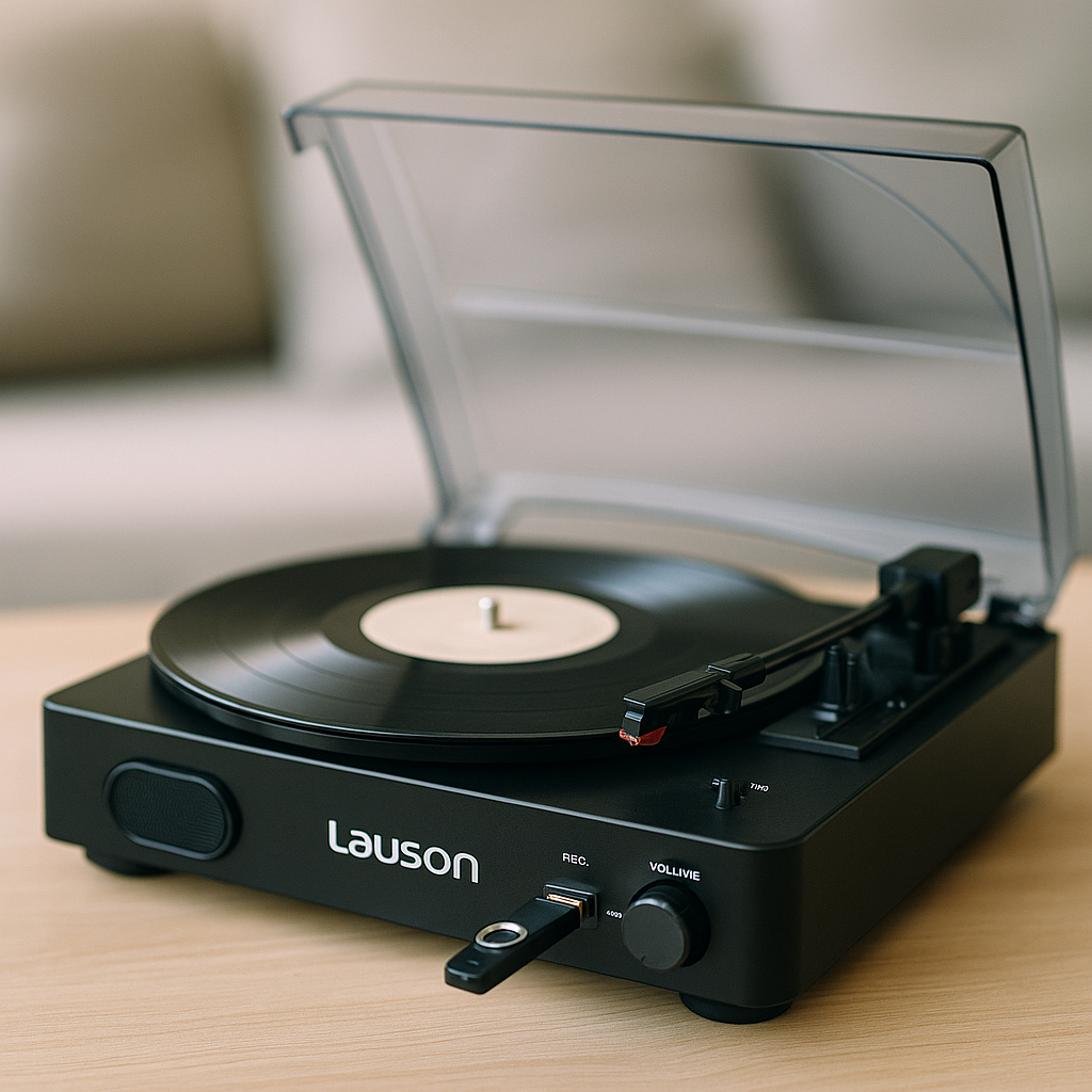Lauson CL502 Turntable with Vinyl-to-MP3 Recording