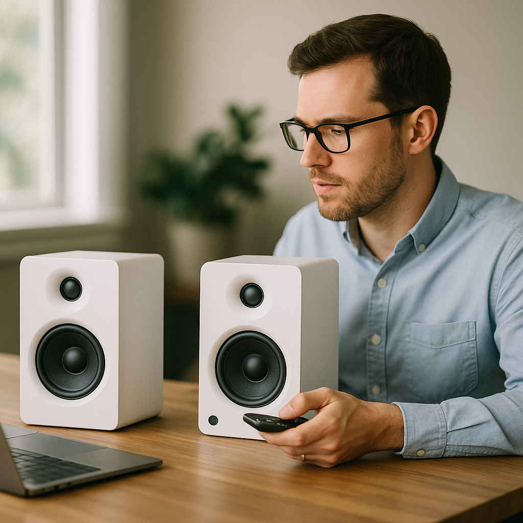 Kanto YU4 Powered Speakers with Bluetooth