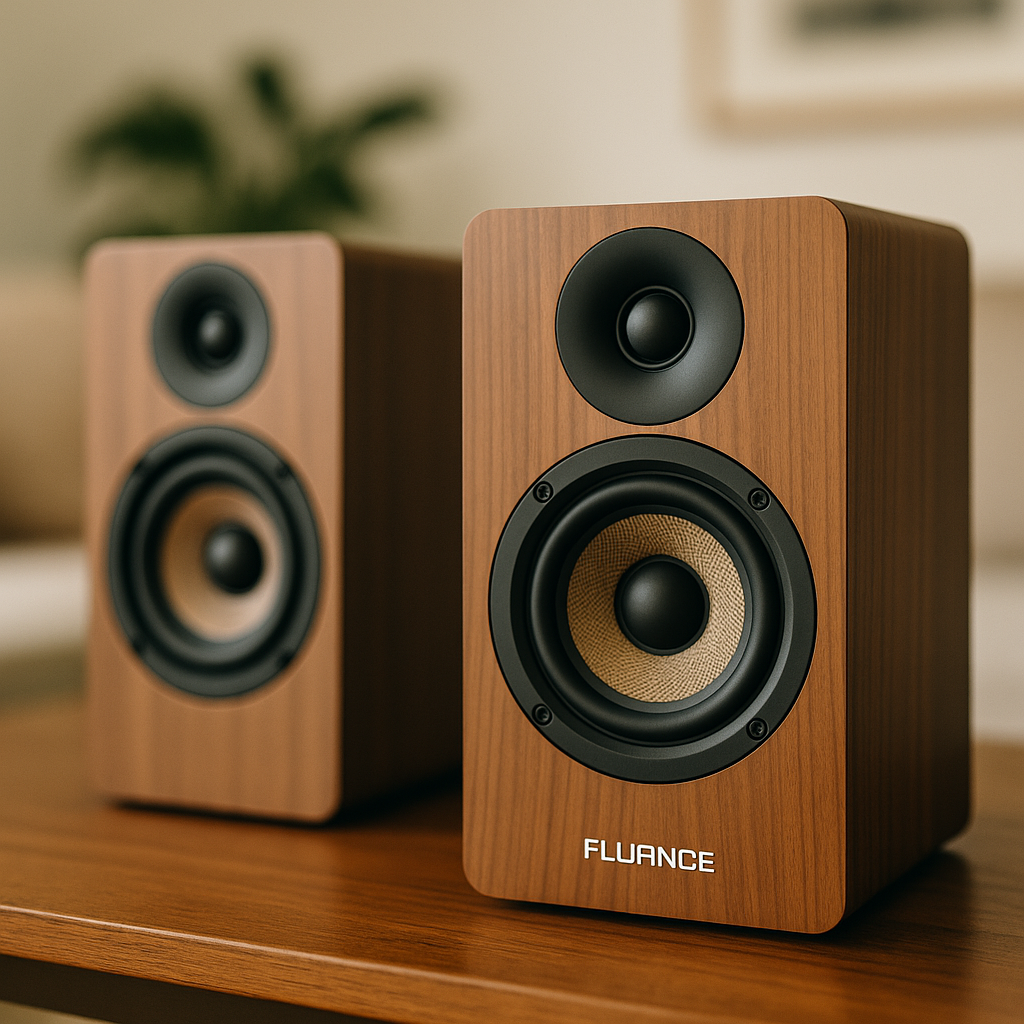 Fluance Ai40 Powered Bookshelf Speakers