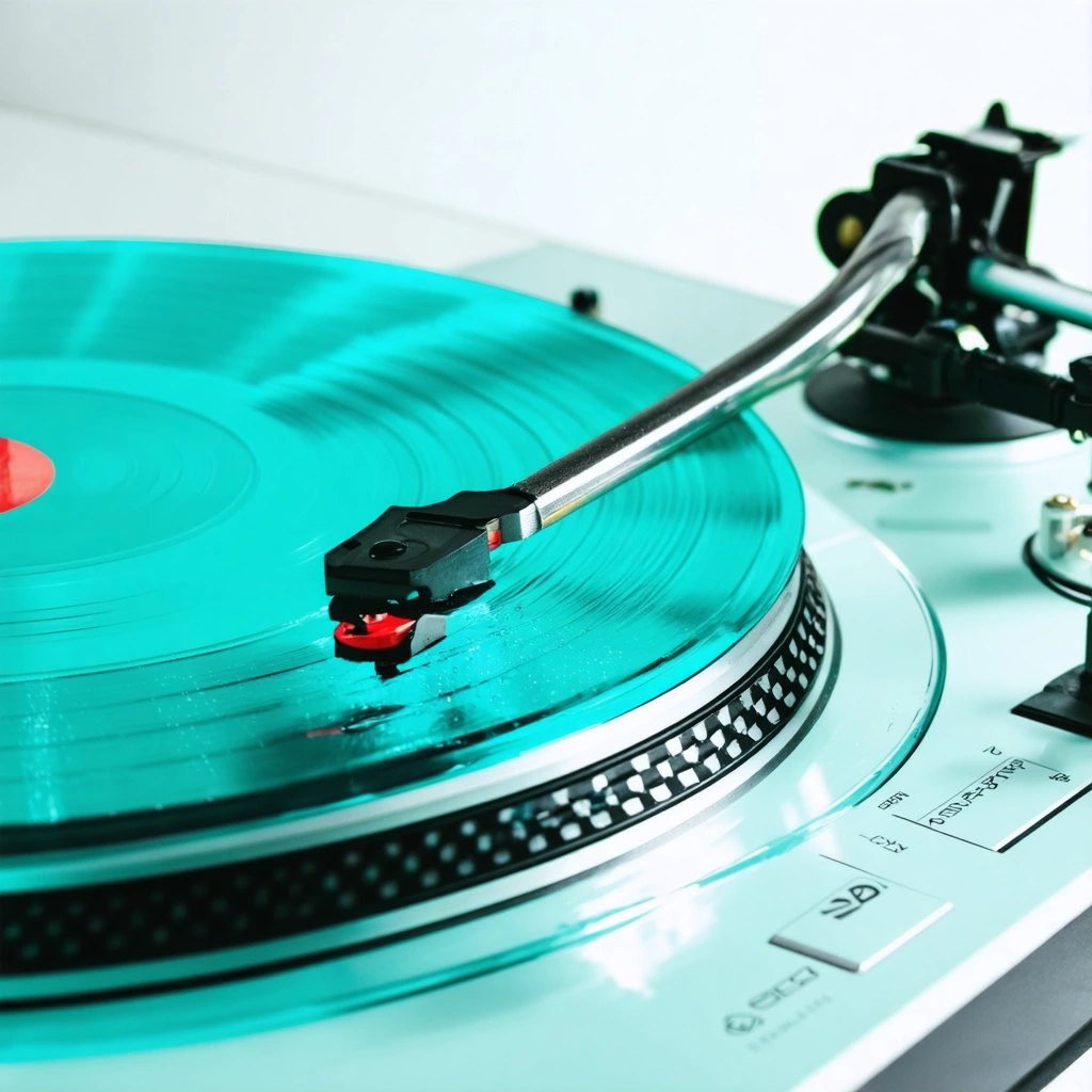 Glass Crystal Turntable Mat