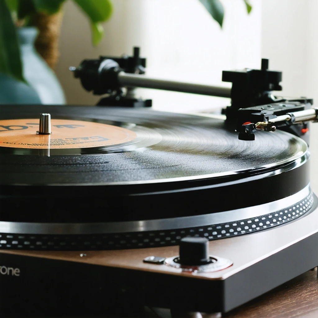 1byone Belt-Drive 3-Speed Turntable