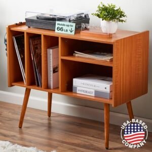 LOFT + IVY Record Player Stand