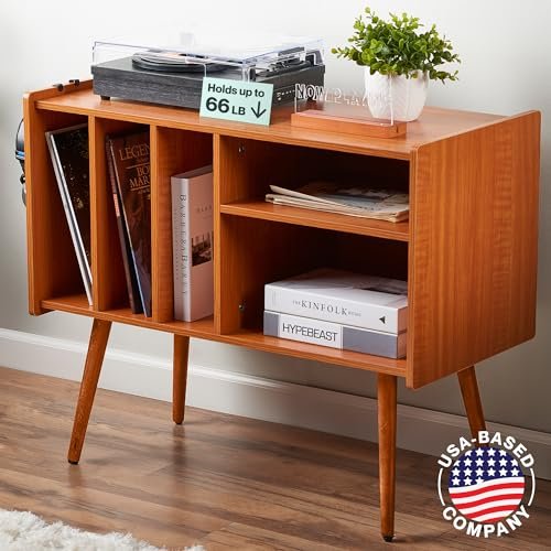 LOFT + IVY Record Player Stand