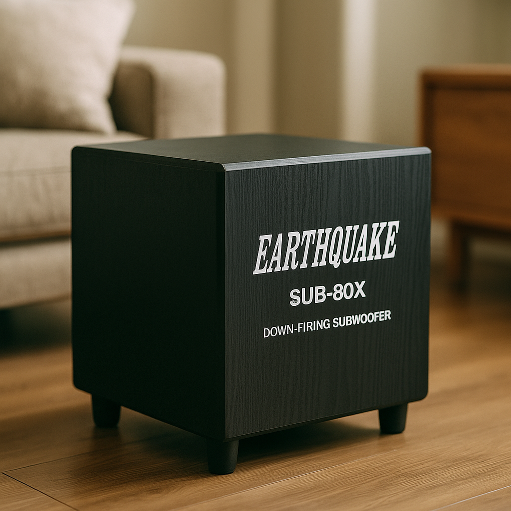 EARTHQUAKE SUB-80X Down-Firing Subwoofer