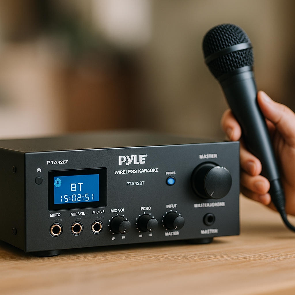 Pyle PTA42BT Wireless Karaoke Receiver