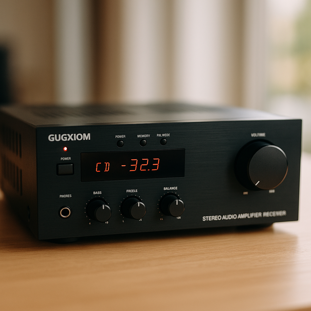 Gugxiom Stereo Audio Amplifier Receiver