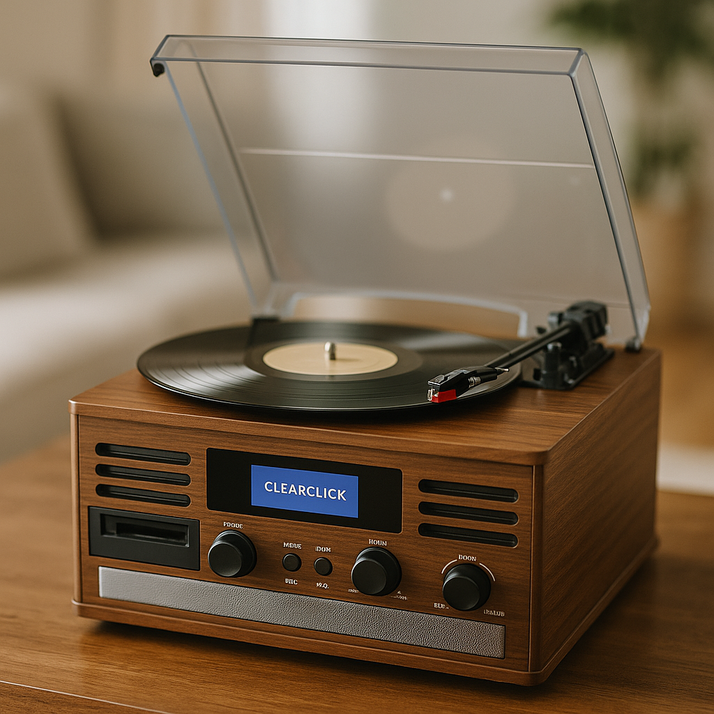 ClearClick All-in-One Turntable