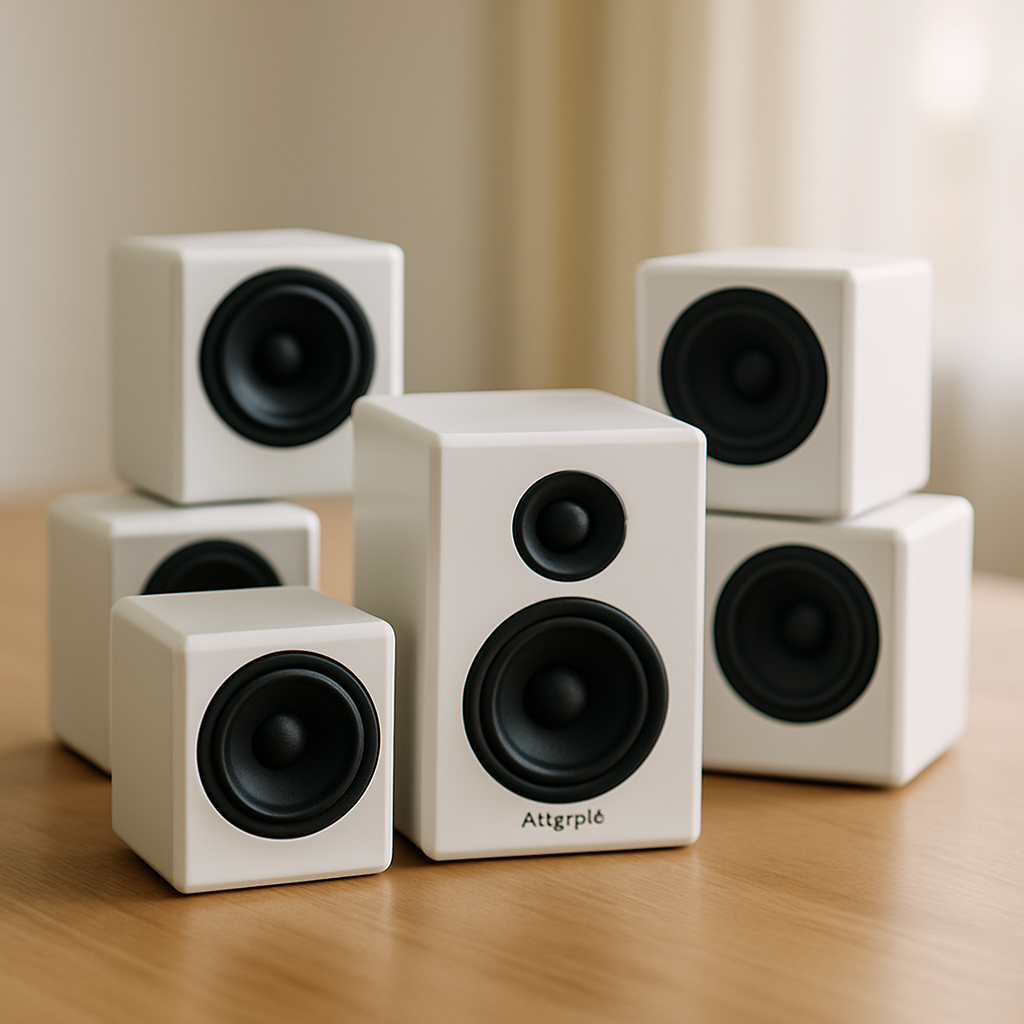 Acoustic Audio AA321W 5 Piece Speaker Set