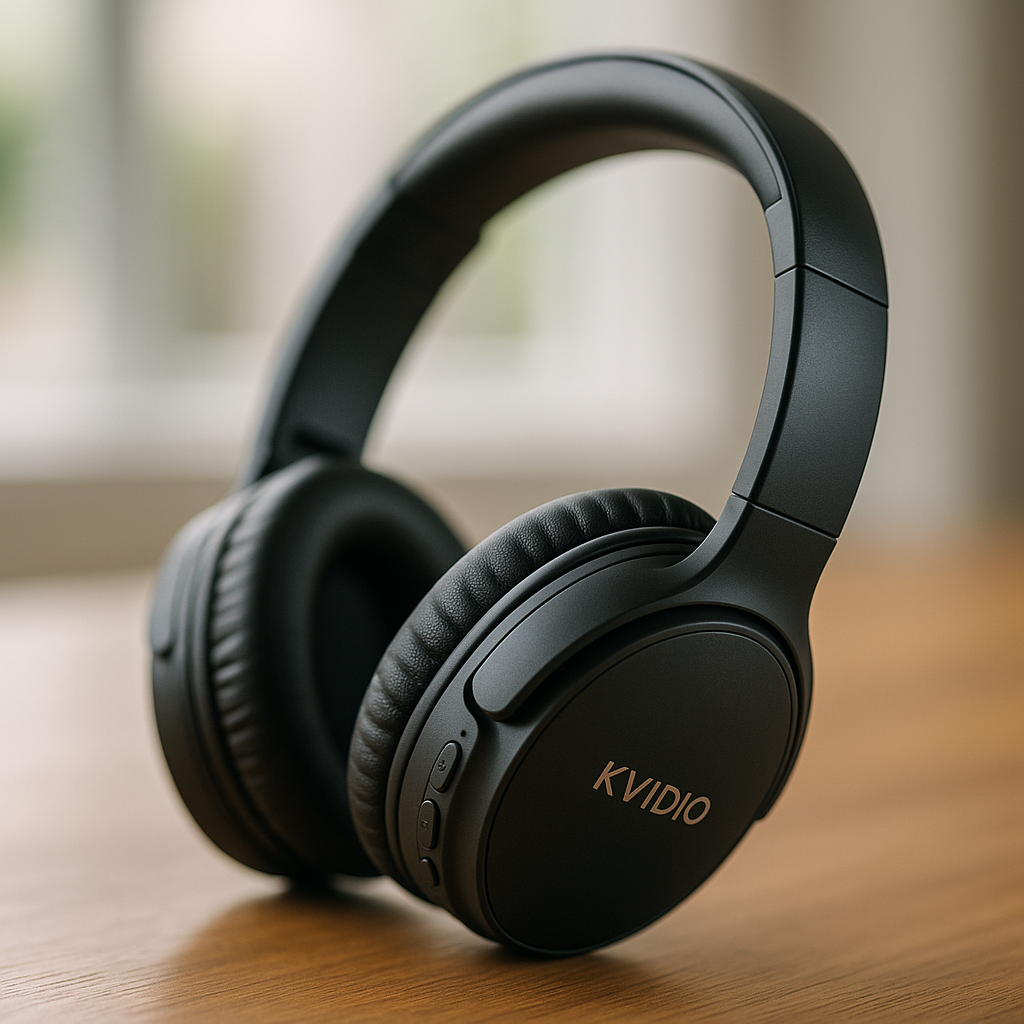 KVIDIO Bluetooth Headphones Over Ear