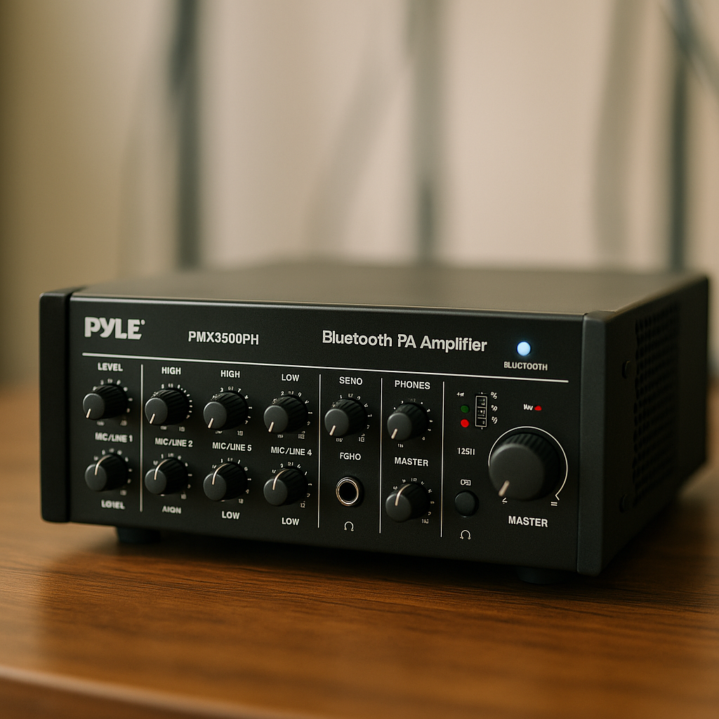Pyle PMX3500PH Bluetooth PA Amplifier