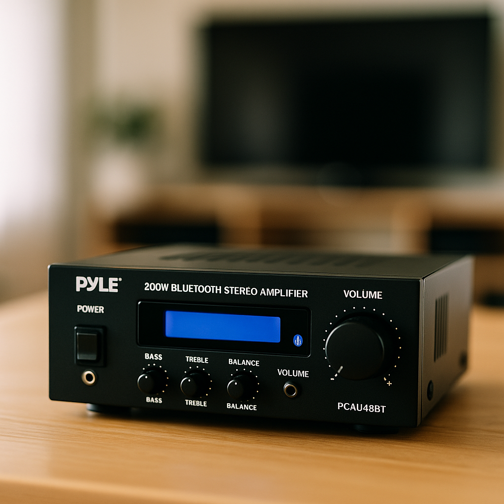 Pyle 200W Bluetooth Stereo Amplifier