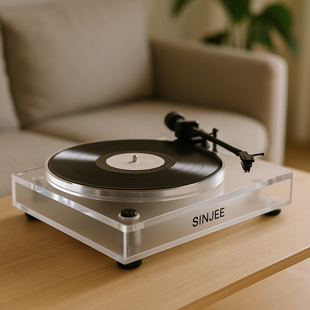 SINJEE Acrylic Turntable