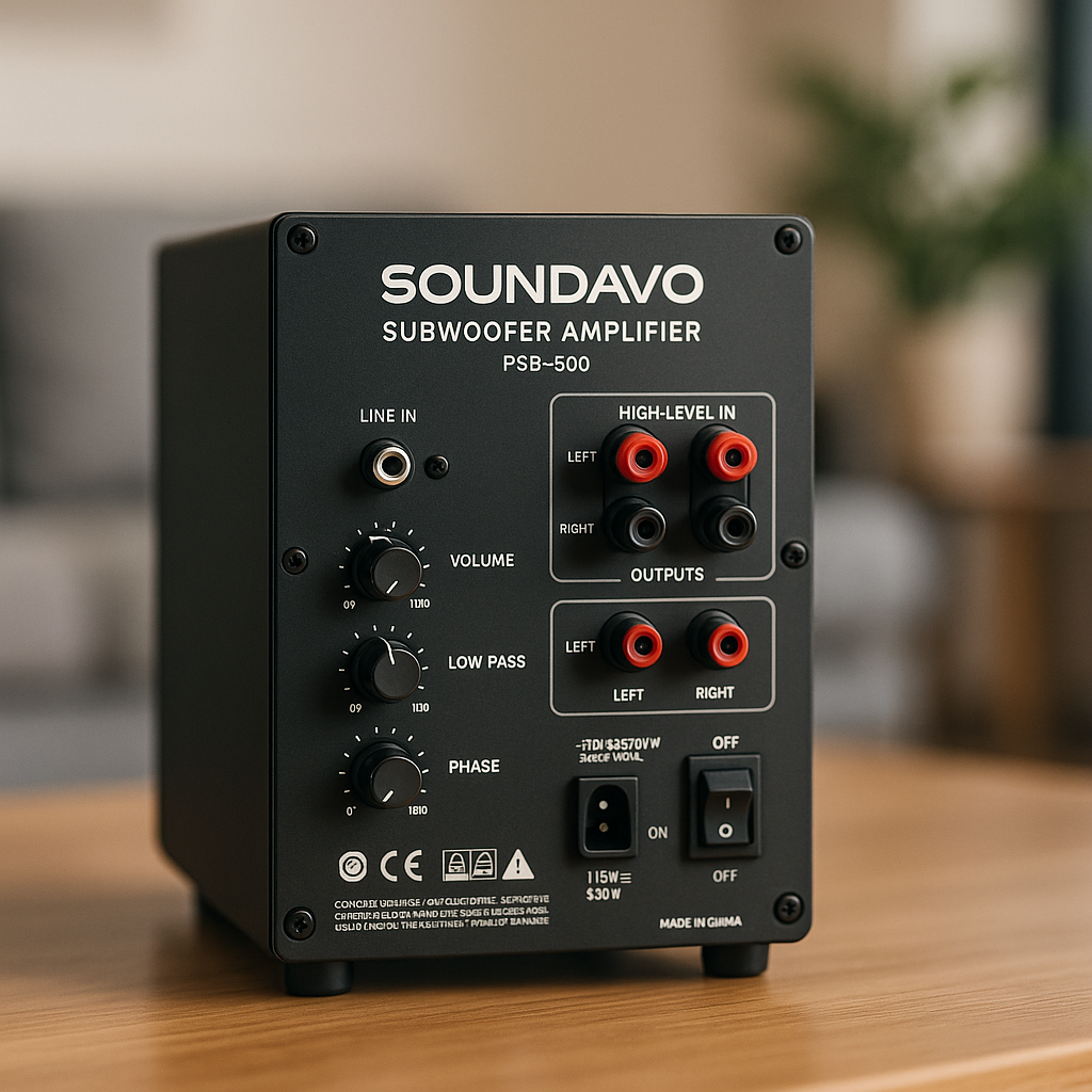 Soundavo PSB-300 Subwoofer Amplifier