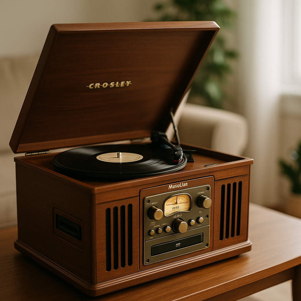 Crosley CR704B-PA Musician Turntable