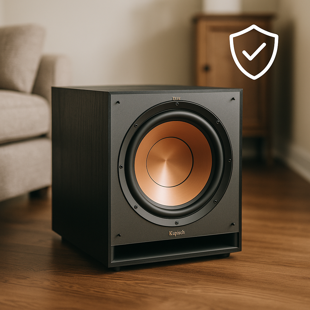 Klipsch R-120SW Subwoofer with Protection Plan