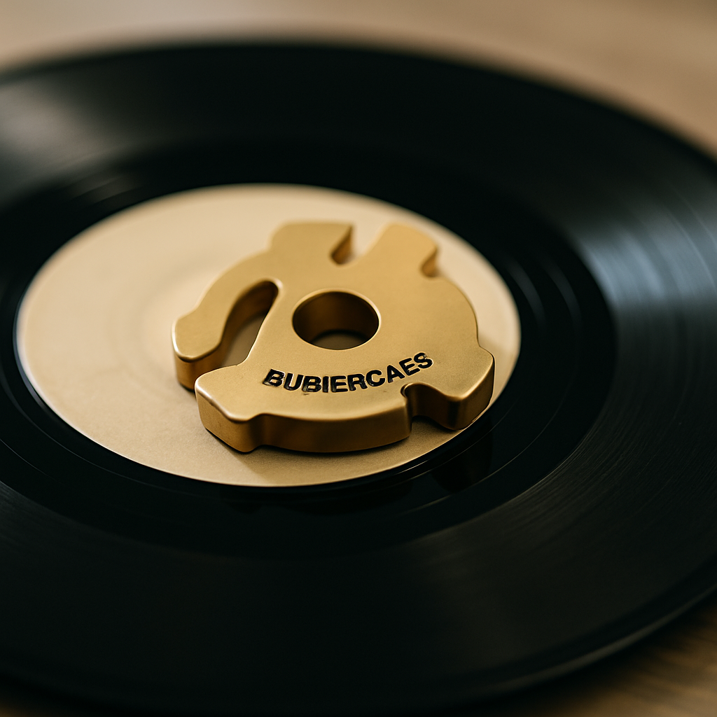 Bubiercaes 45 RPM Vinyl Adapter