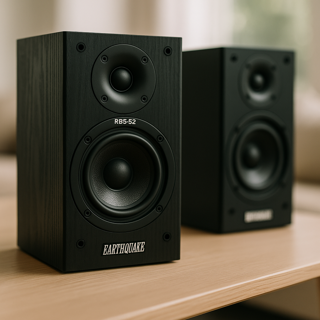 EARTHQUAKE RBS-52 Bookshelf Speakers