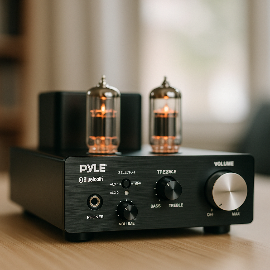 Pyle Bluetooth Vacuum Tube Amplifier