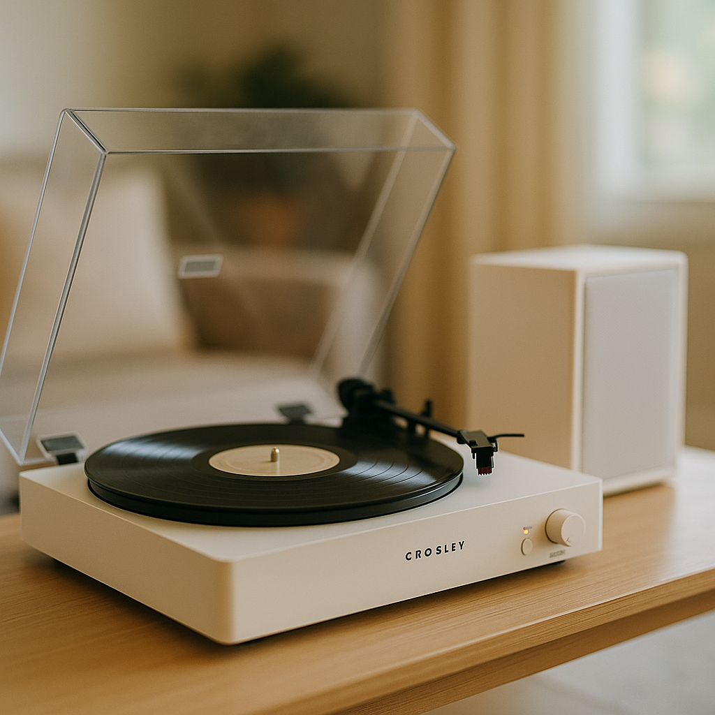 Crosley T150A-WH Turntable System