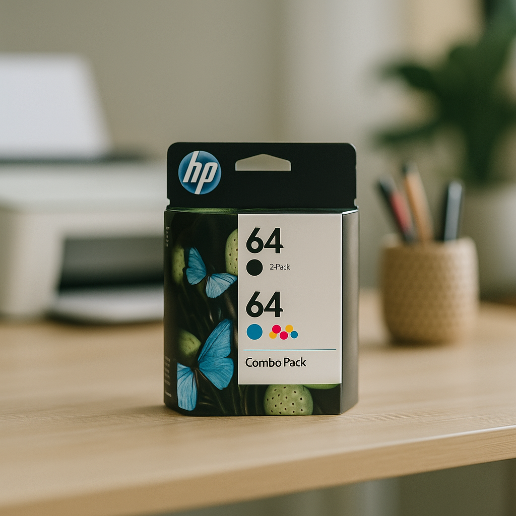 HP 64 Ink Cartridges Combo Pack