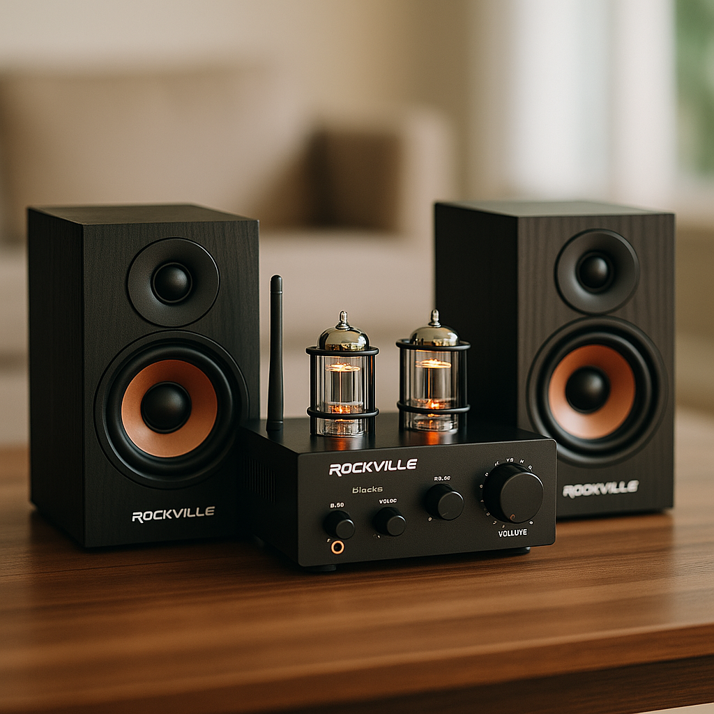 Rockville BluTube Amplifier & Speaker Set