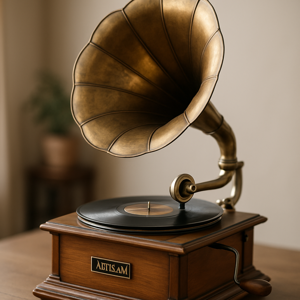 Artisam Vintage Gramophone Player