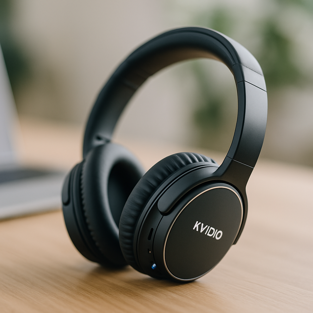 KVIDIO Bluetooth Headphones
