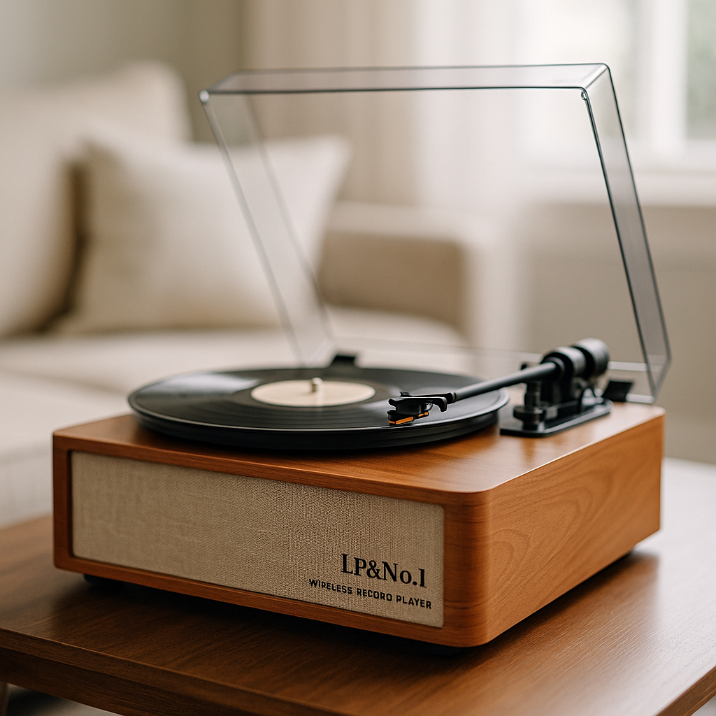 LP&No.1 Wireless Record Player