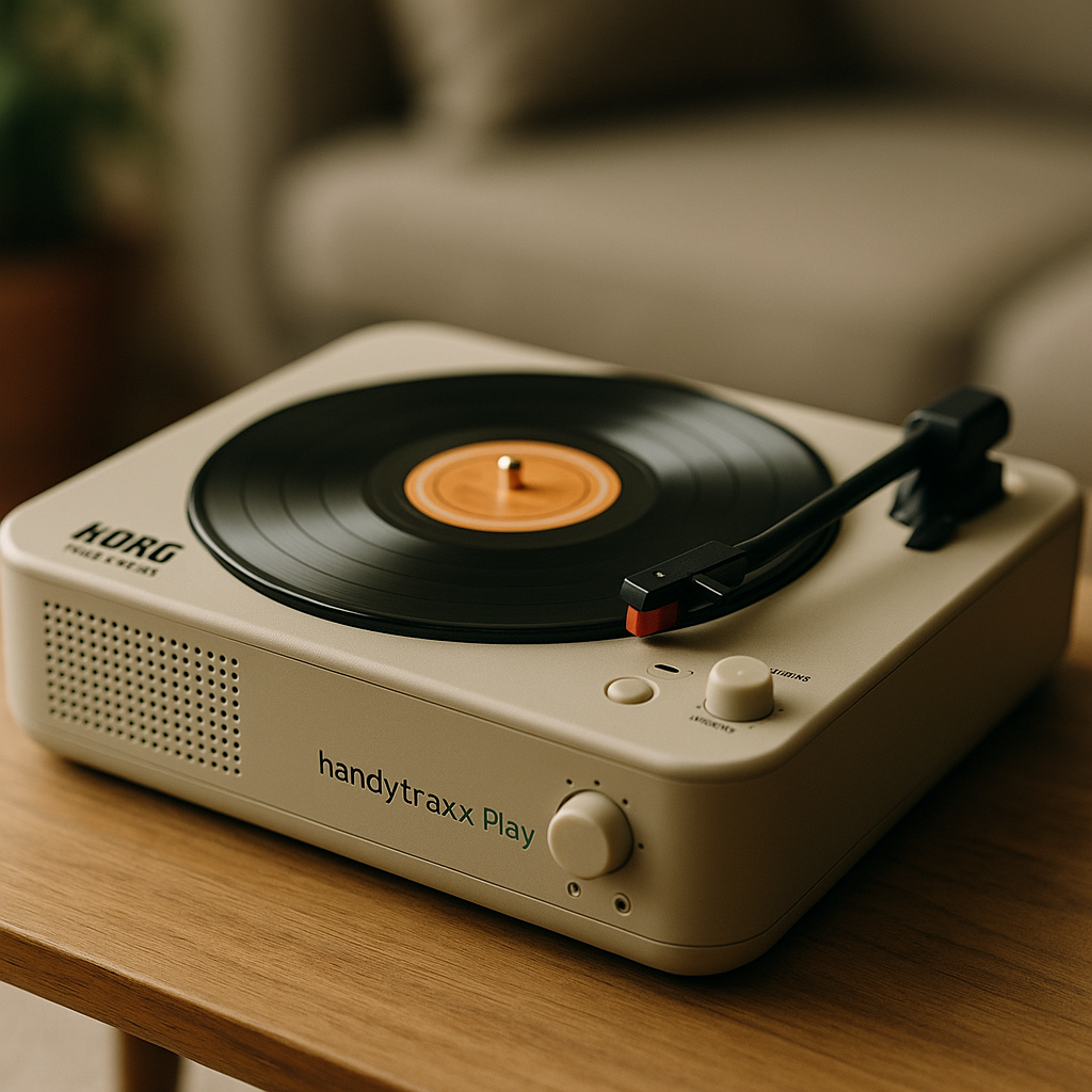 KORG handytraxx Play Portable Record Player
