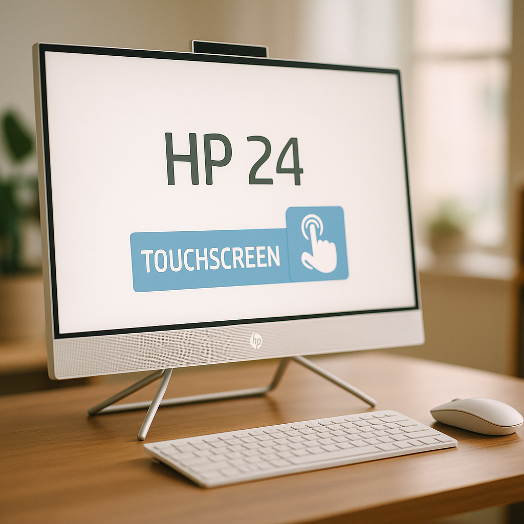 HP 24 Touchscreen All-in-One Desktop