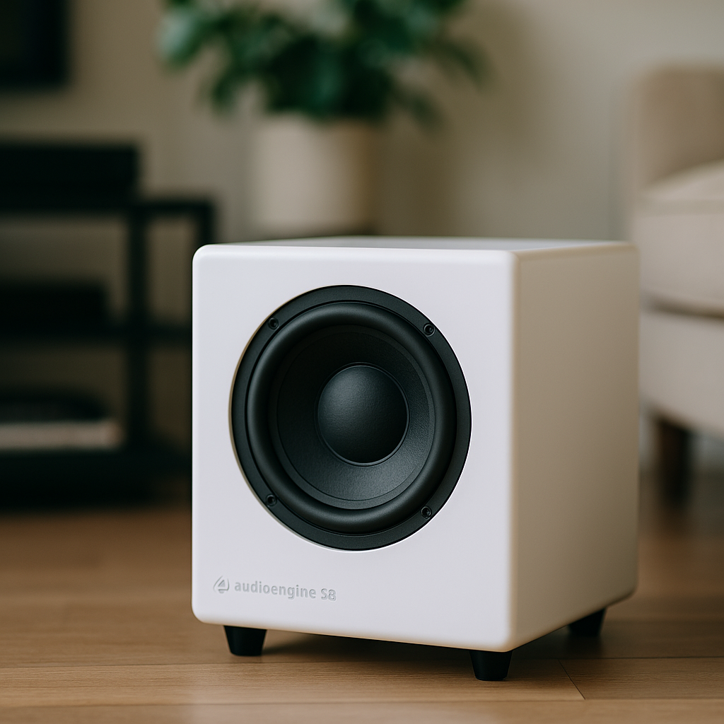 Audioengine S8 Powered Subwoofer - White