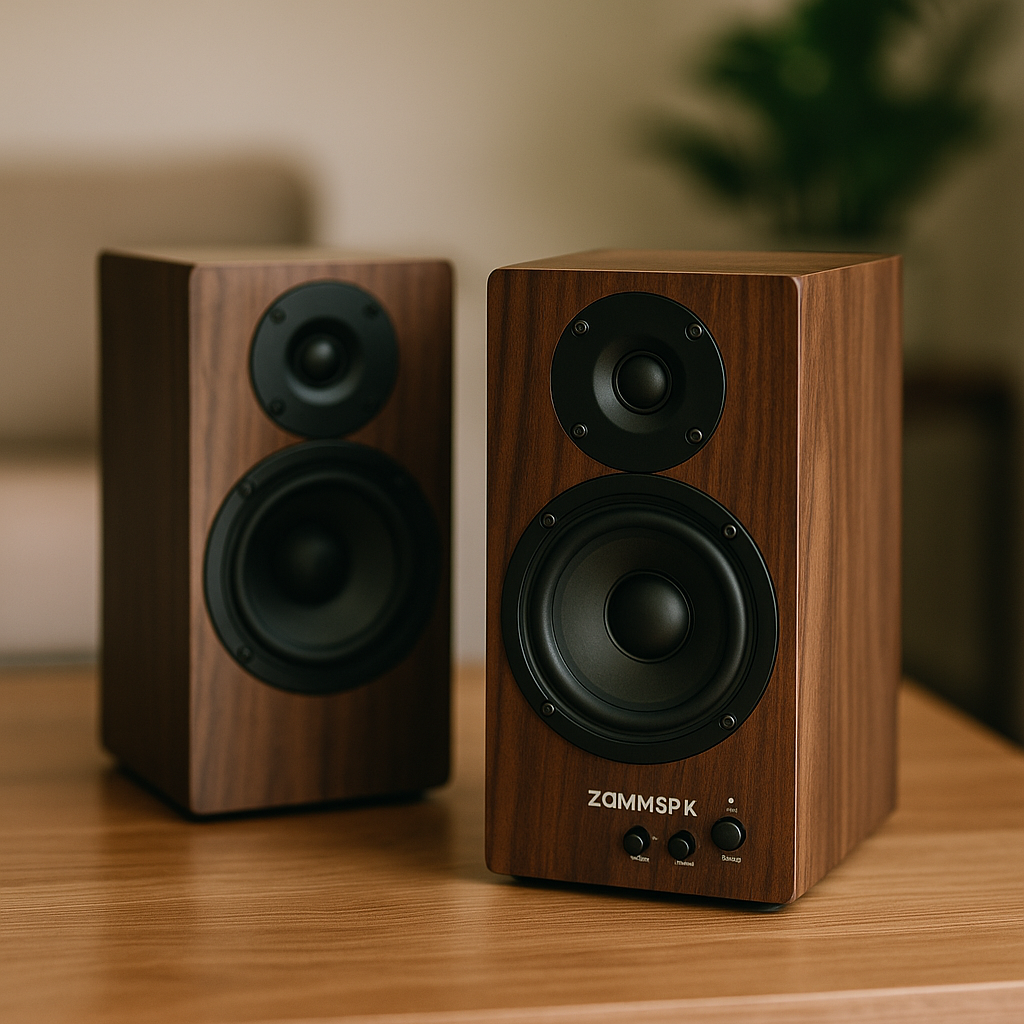 ZQMMSPK Active Bookshelf Speakers