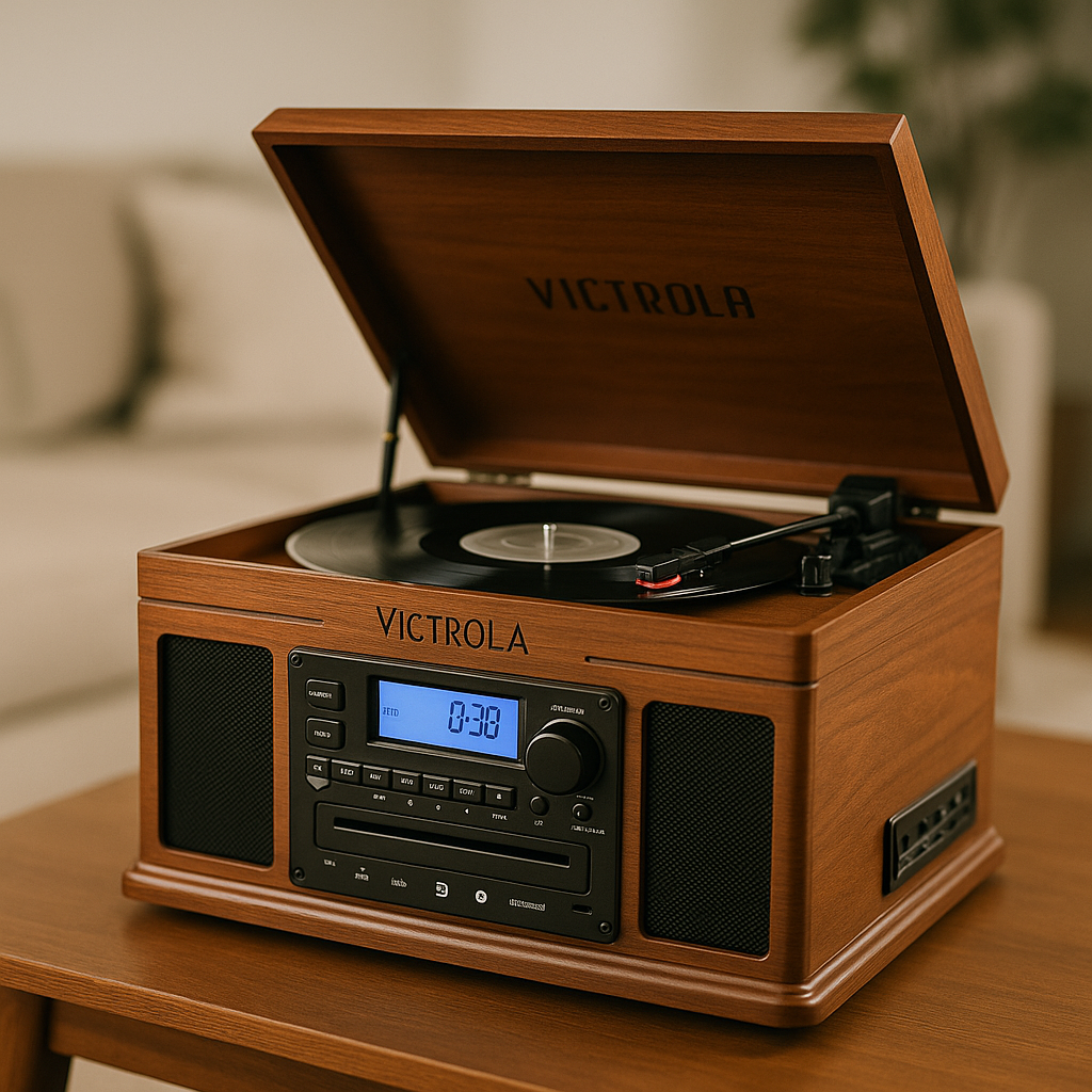 Victrola Aviator 8-in-1 Record Player