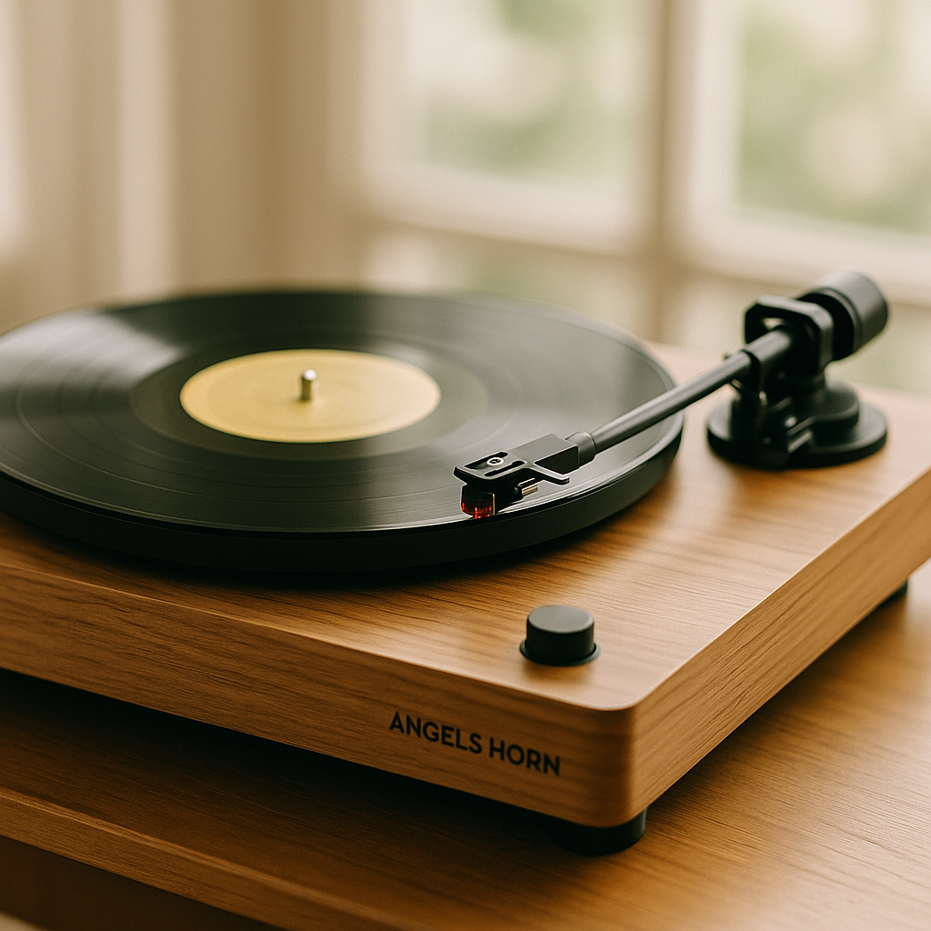 ANGELS HORN Vinyl Record Player