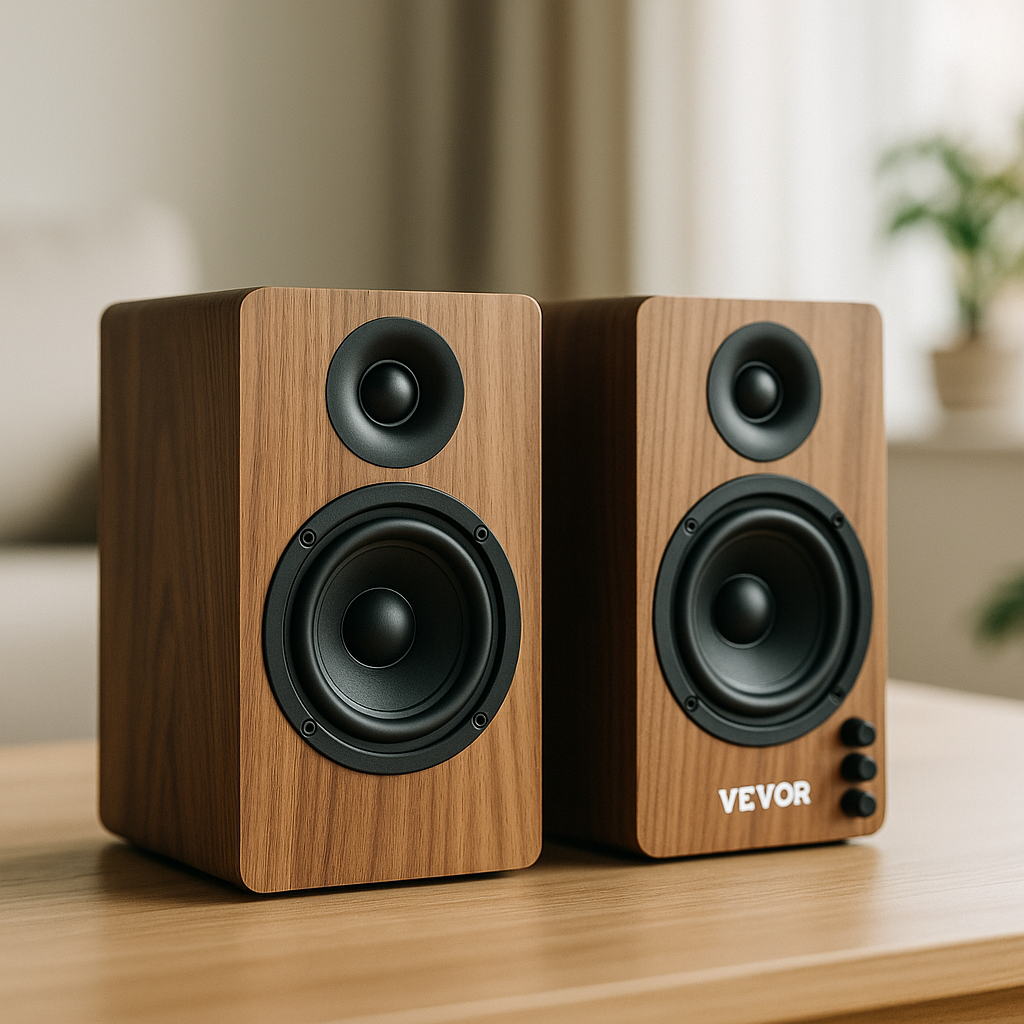VEVOR Powered Bookshelf Speakers