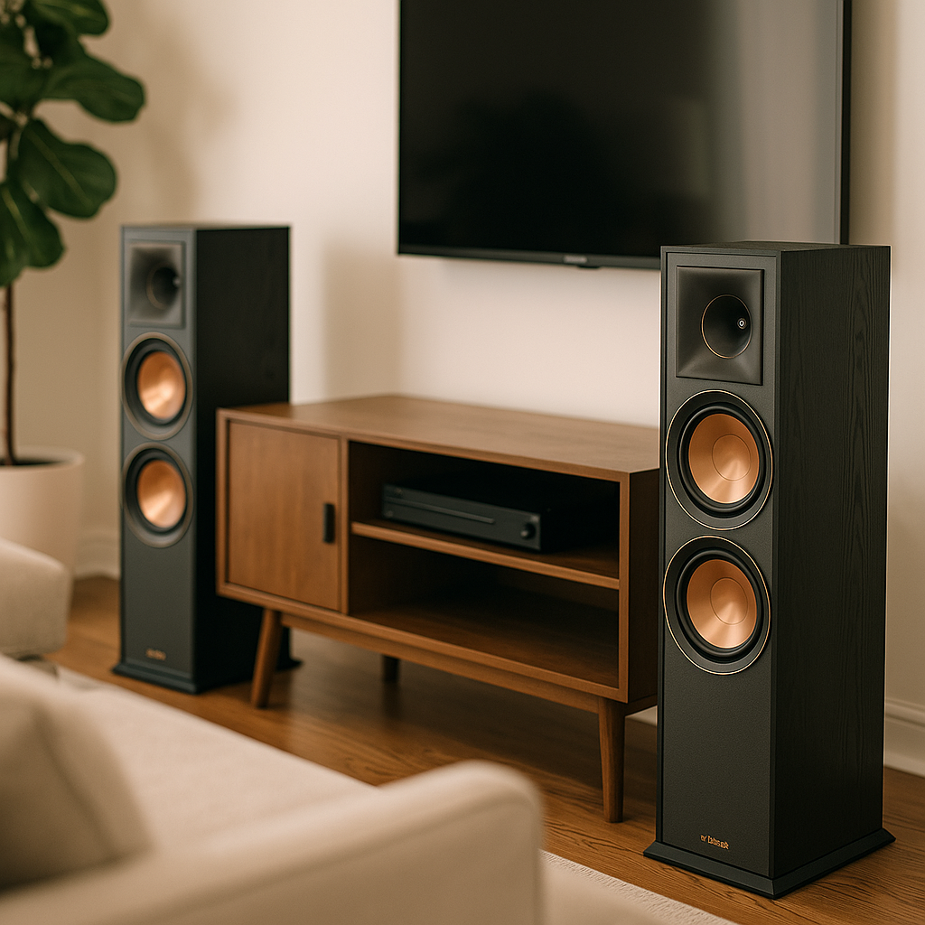 Klipsch 2 Pack R-610F Home Speaker Bundle