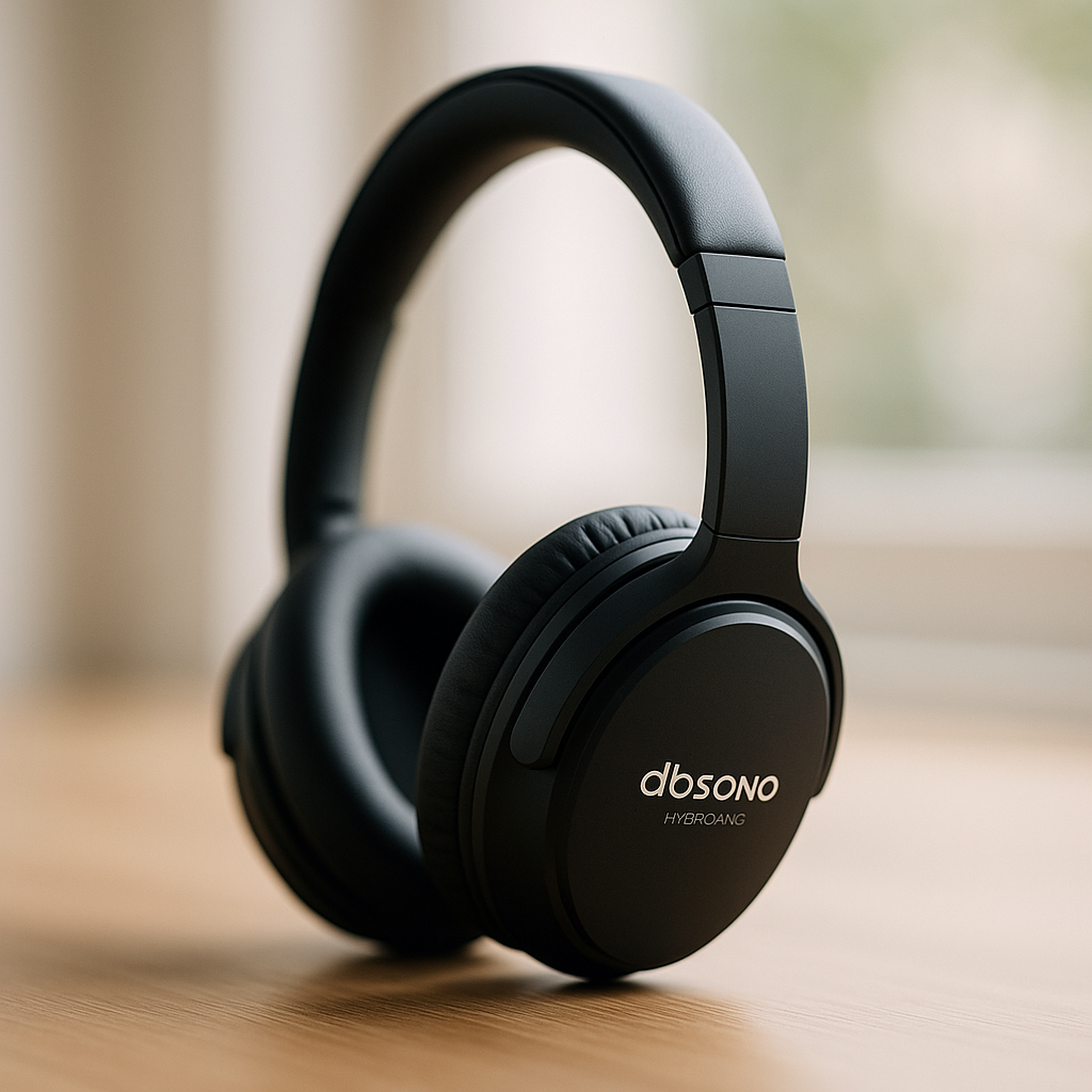 dbsono Hybrid Active Noise Cancelling Headphones