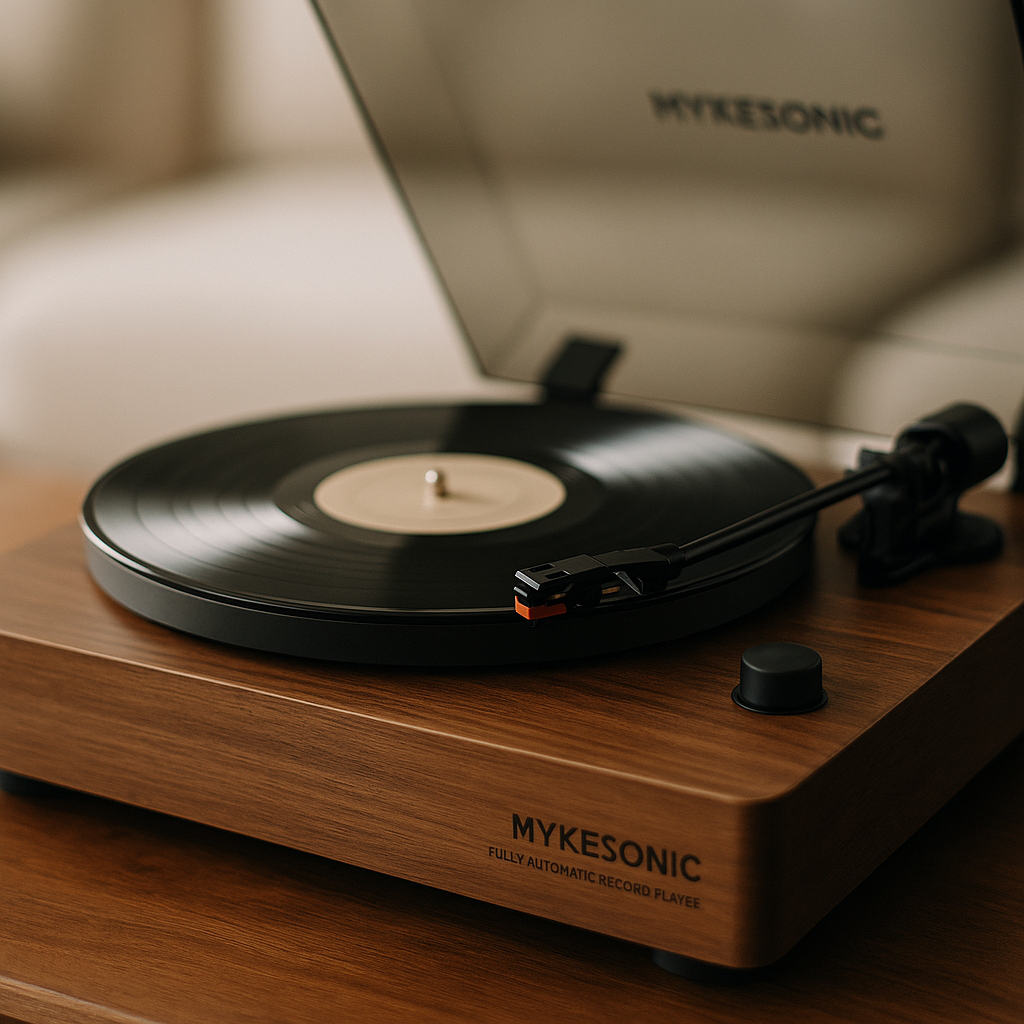 MYKESONIC Fully Automatic Record Player