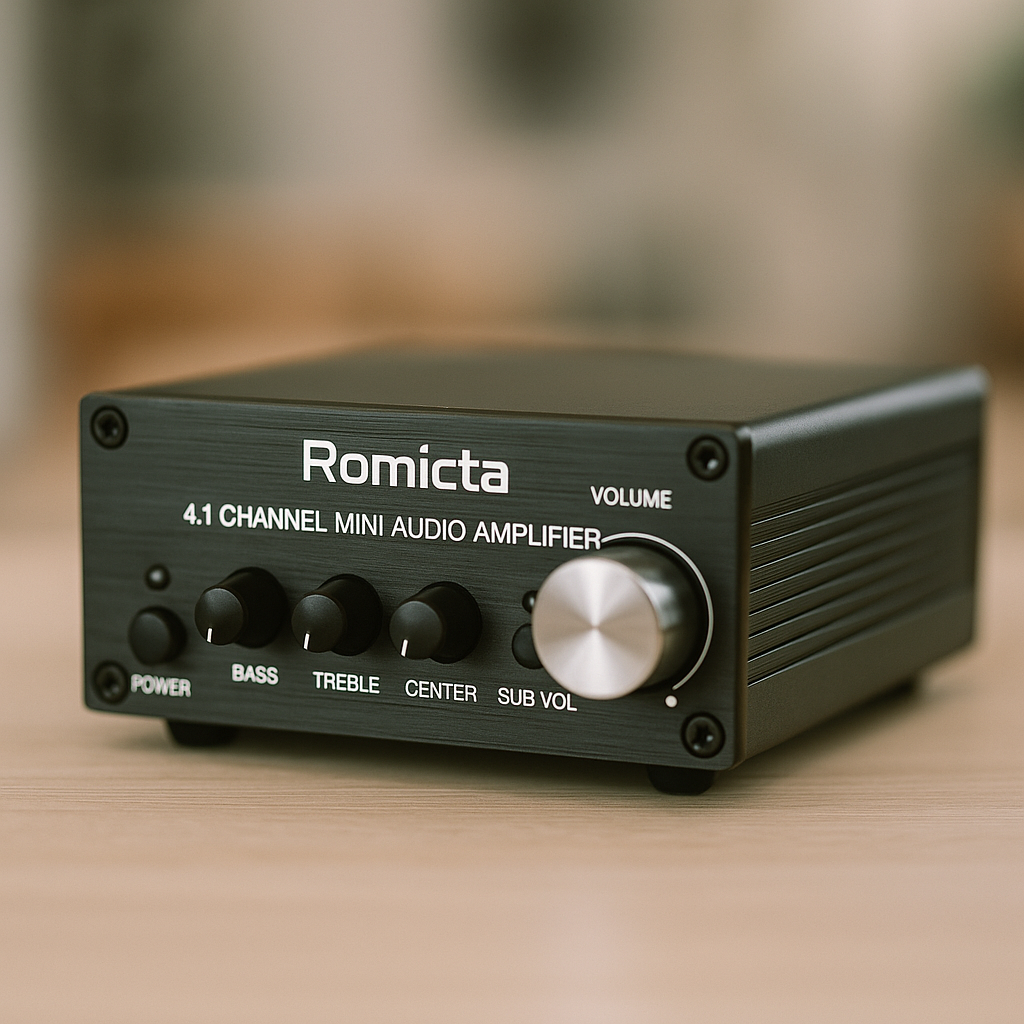 Romicta 4.1 Channel Mini Audio Amplifier