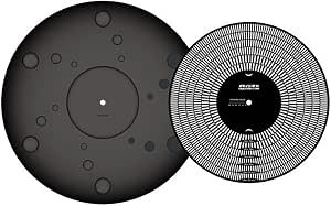 Oyaide BR-12 Turntable Mat Review: Strobe Disc & Gauge