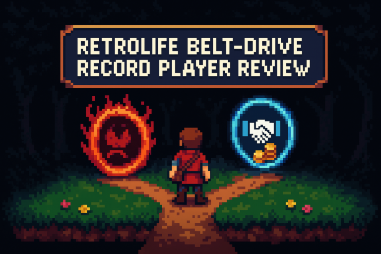 Retrolife Belt-Drive Record Player Review