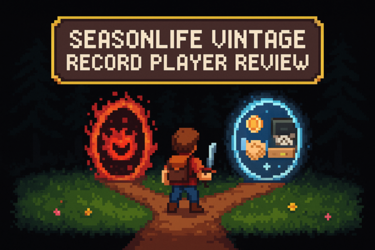 Seasonlife Vintage Record Player Review